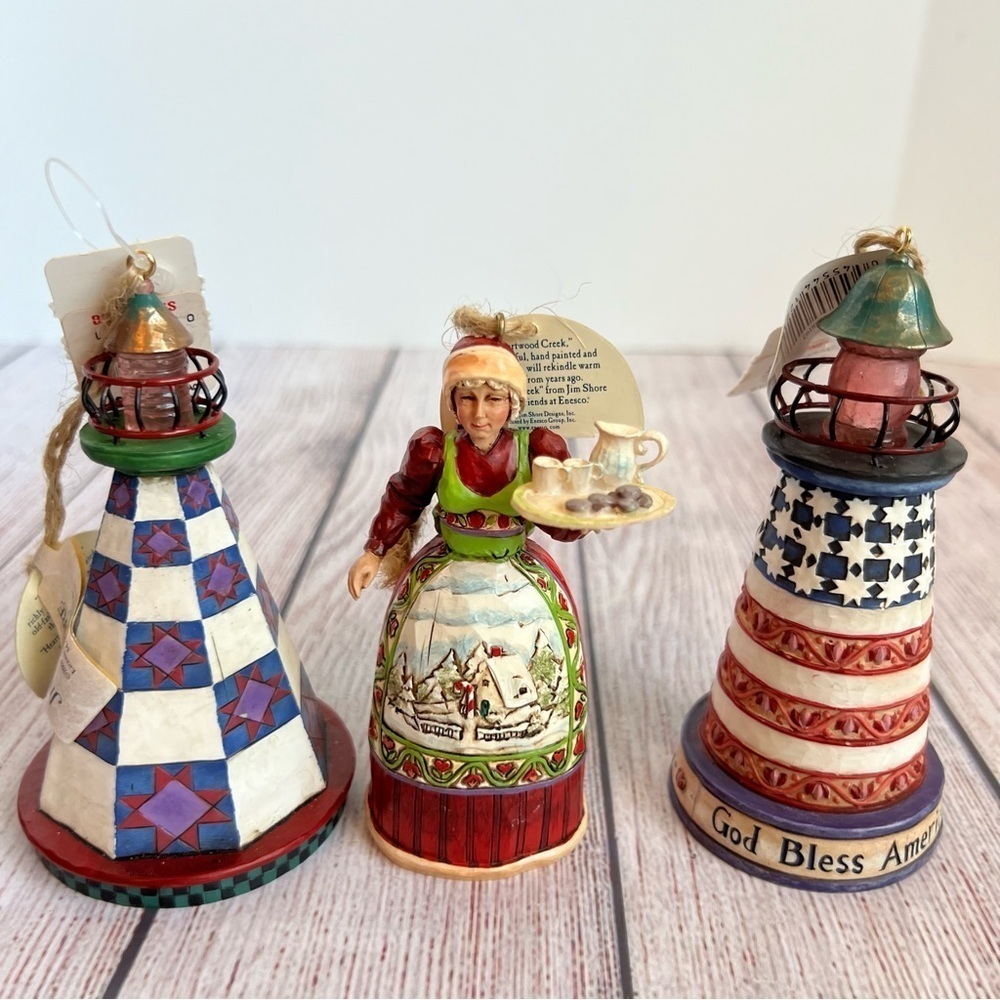 Jim Shore Christmas Ornaments Lighthouse